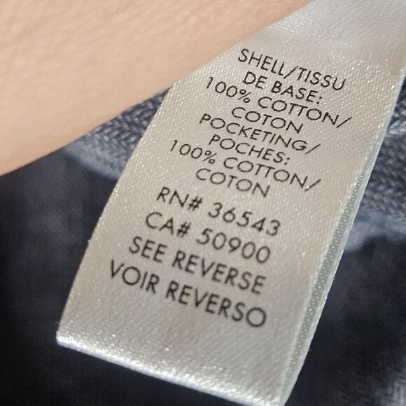 CK Men's Slim Fit Gray Striped Pants 33X32 Casual Stylish Cotton Stretch On the - Picture 13 of 16